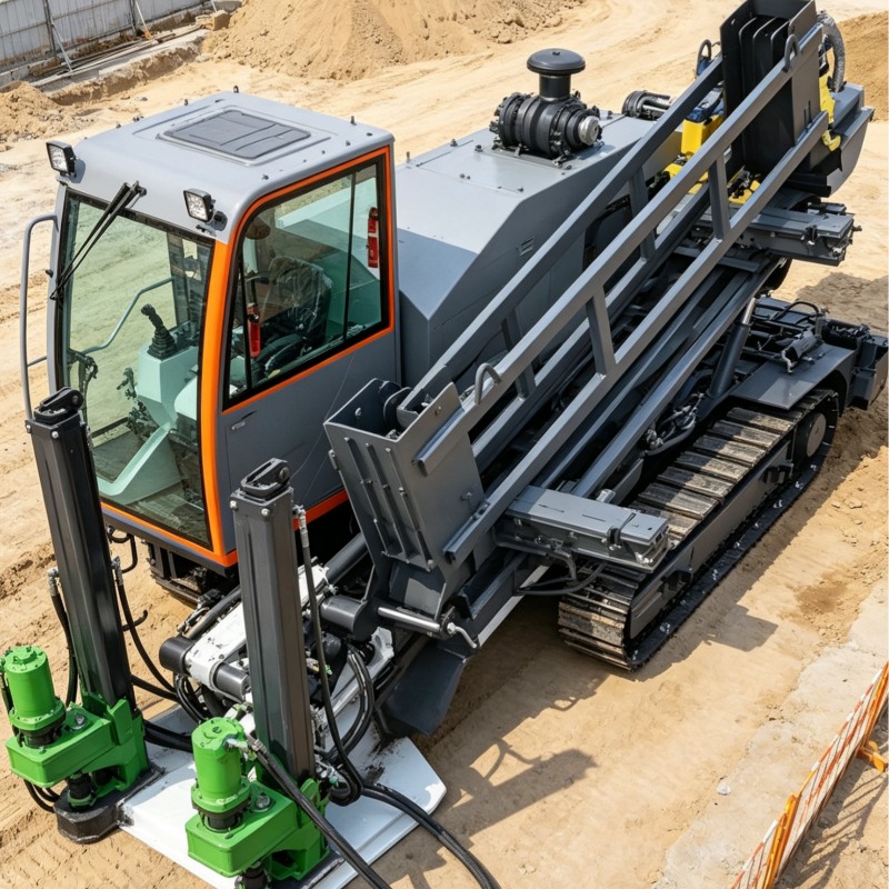 Heavy Equipment Drilling Rig - 맞춤형 중장비 수평 방향 드릴링(HDD) 천공기