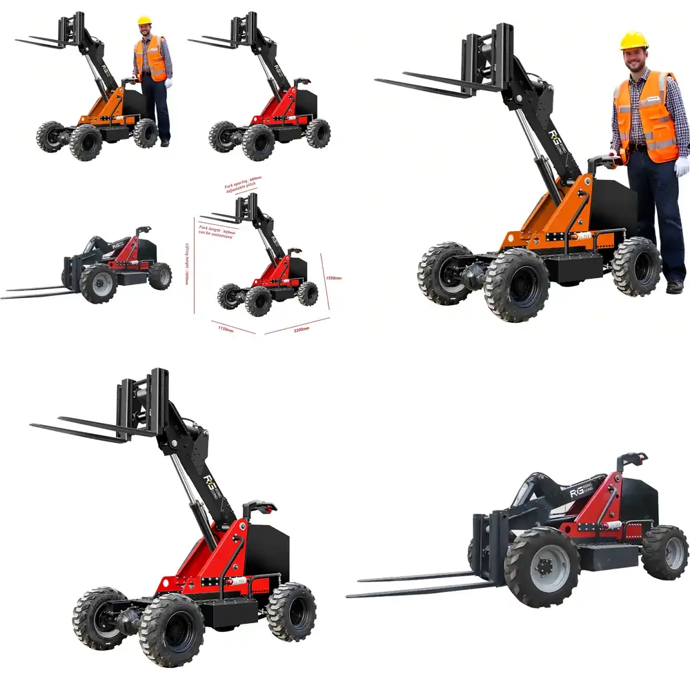 Electric Forklift - 1톤 1.5톤 CE 4륜 구동 농장용