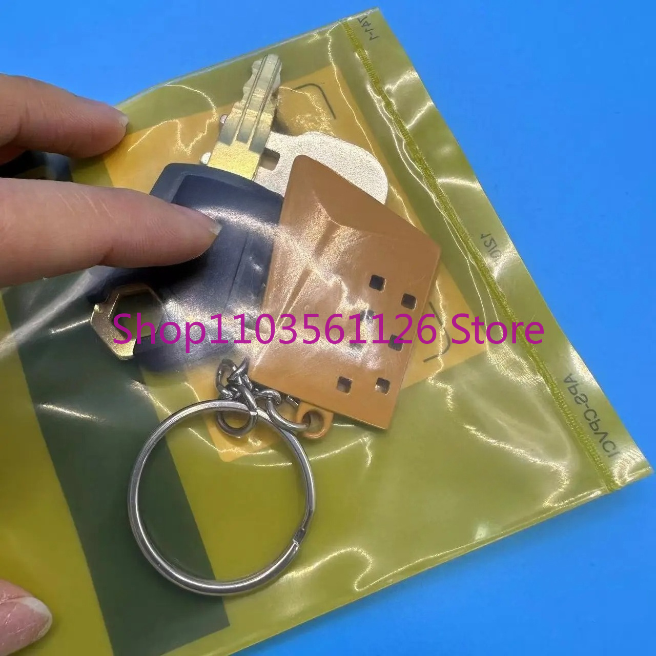 Heavy Equipment With Bucket - 5P8500 8H5306 버킷 키 체인 포함