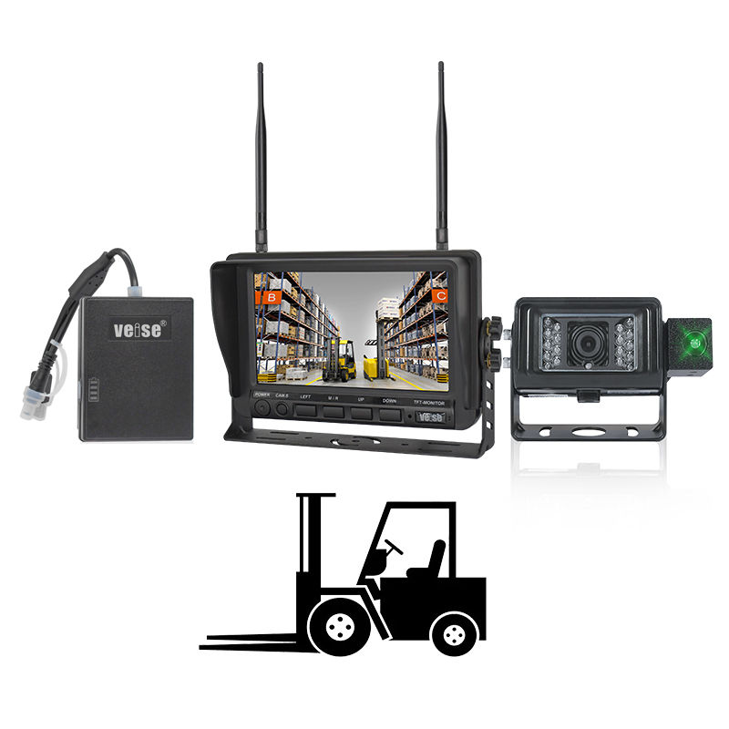 Electric Forklift - IP69K 방수 무선 카메라 지게차 레이저