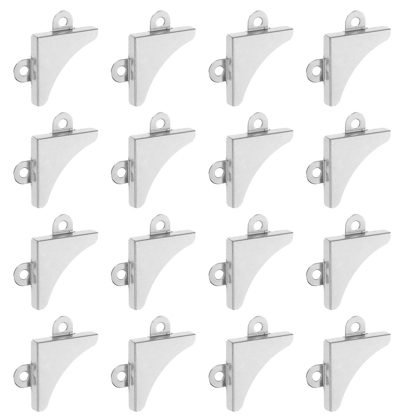 Heavy Equipment Glass - 50Pcs 금속 L 모양 코너 브래킷