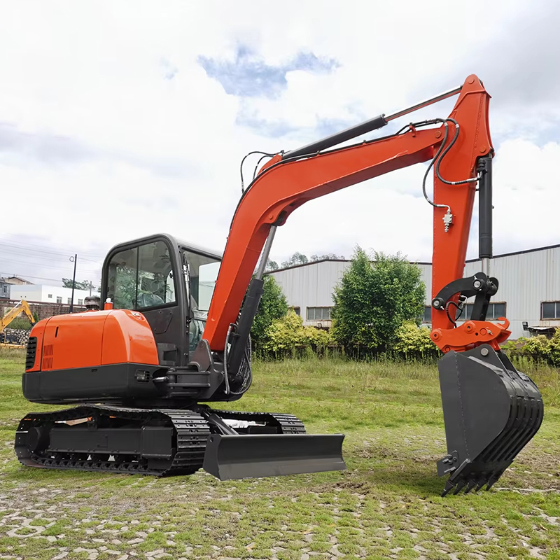 Heavy Equipment With Bucket - 산업용 유압 굴삭기 강화 암반 버킷