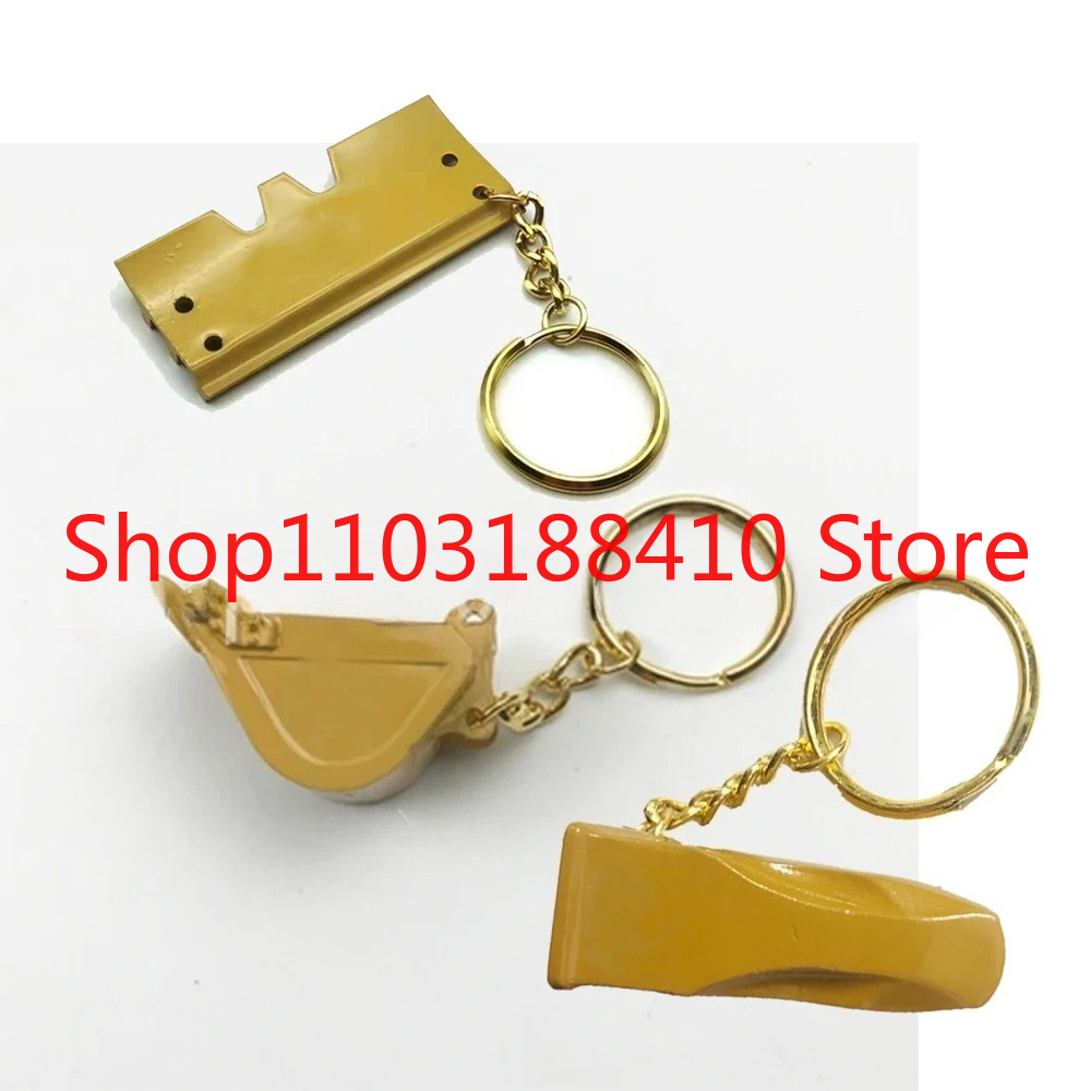 Heavy Equipment With Bucket - 8H5306 5P8500 굴삭기 중장비 키체인 F0002