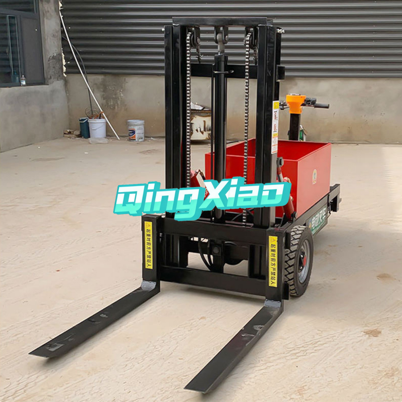 휴대용 미니 반전동 포크리프트 소형 자가 적재 리프팅  - Electric Forklift 리뷰 및 가격