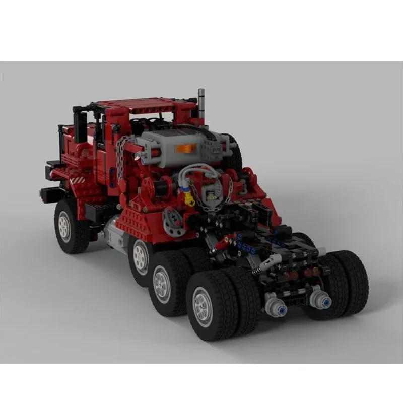 MOC-41221M911레드 에디션 중장비 운송 트럭  - Heavy Equipment Certificate 리뷰 및 가격