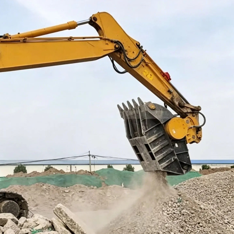 암반 굴착기 크러셔 버킷 유압 콘크리트 죠 크러싱 어태 - Heavy Equipment With Bucket 리뷰 및 가격