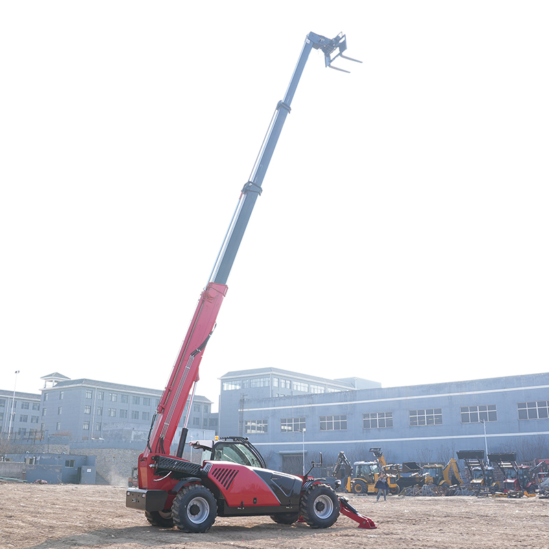 10톤 적재량 텔레스코픽 지게차 EPA 디젤 엔진 텔레 - Telescopic Handler Boom 리뷰 및 가격