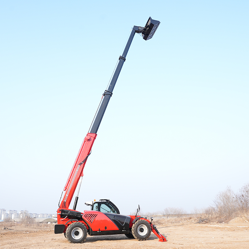10톤 적재량 텔레스코픽 지게차 EPA 디젤 엔진 텔레 - Telescopic Handler Boom 리뷰 및 가격