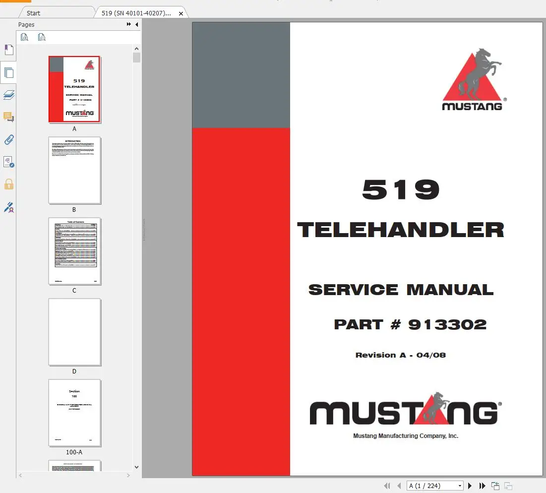 AutoDVD Mustang Machinery 중장비  - Heavy Equipment In 리뷰 및 가격