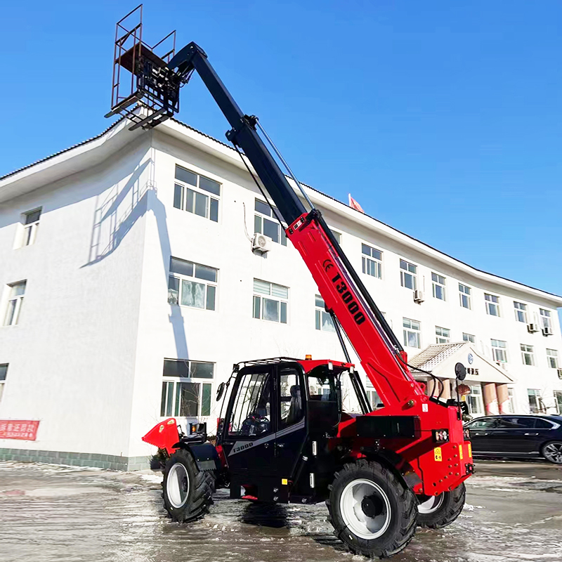 모든 지형에서 사용 가능한 디젤 엔진 구동식 텔레스코픽 - Telescopic Handler Boom 리뷰 및 가격