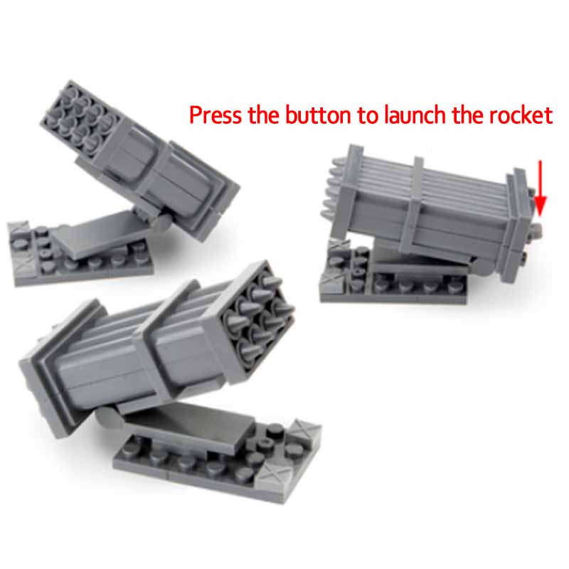 블록 조립 MOC 개틀링 로켓 발사 장비 액세서리 중기 - Heavy Equipment Certificate 리뷰 및 가격