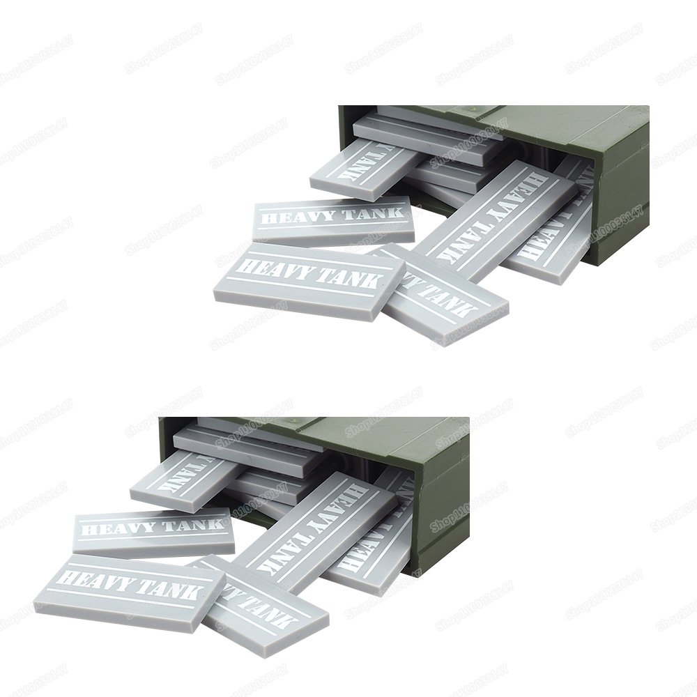 무거운 탱크 패턴 빌딩 블록 87079 인쇄 2x4 기 - Heavy Equipment Certificate 리뷰 및 가격