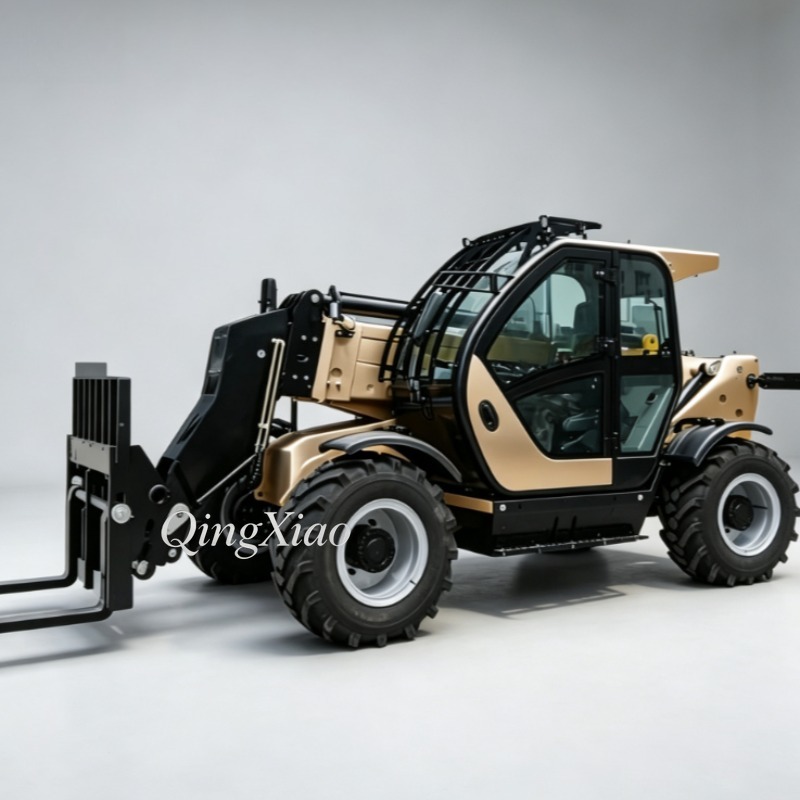FOB 4x4 텔레스코픽 붐 핸들러(농장 건초 베일 적 - Telescopic Handler Boom 리뷰 및 가격