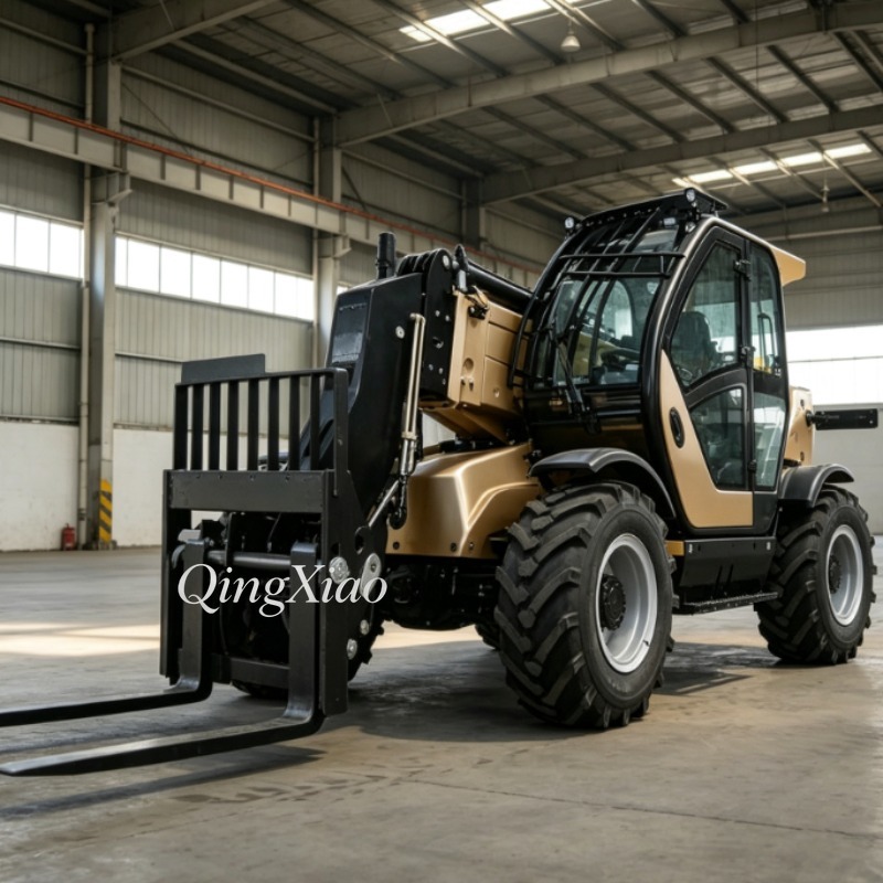 FOB 4x4 텔레스코픽 붐 핸들러(농장 건초 베일 적 - Telescopic Handler Boom 리뷰 및 가격