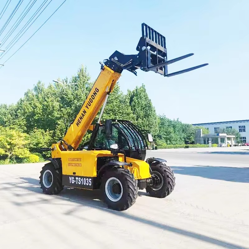 텔레스코픽 핸들러 포크리프트 40피트 디젤 듀얼 연료  - Telescopic Handler Boom 리뷰 및 가격