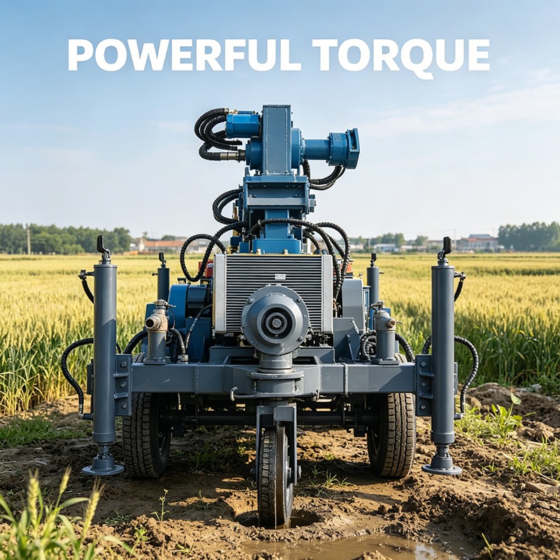 헤비듀티 크롤러식 수중 시추 장비 500m 공압식 에어 - Heavy Equipment Drilling Rig 리뷰 및 가격