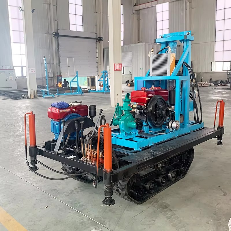 헤비듀티 크롤러식 수중 시추 장비 500m 공압식 에어 - Heavy Equipment Drilling Rig 리뷰 및 가격