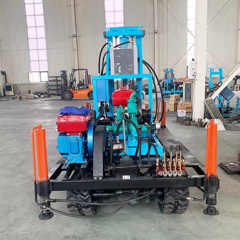 헤비듀티 크롤러식 수중 시추 장비 500m 공압식 에어 - Heavy Equipment Drilling Rig 리뷰 및 가격