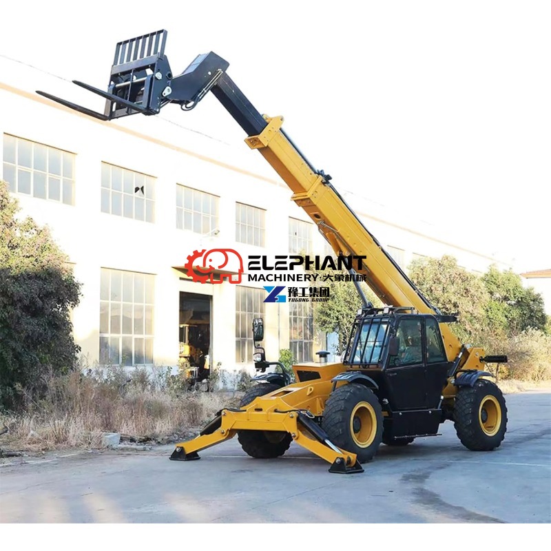 4톤 14m 텔레핸들러 포크리프트 – 버킷 장착형 텔레 - Telescopic Handler Boom 리뷰 및 가격